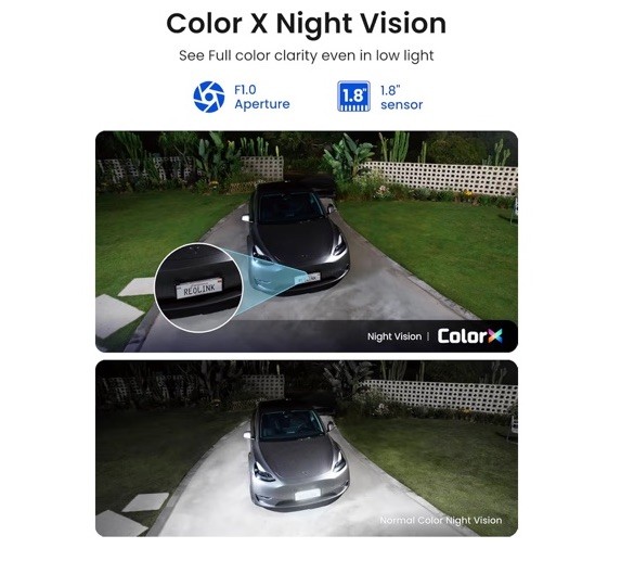 Reolink Argus 4 Pro 4K Wireless Solar Night Vision Camera, Smart Detection, Whi… gallery