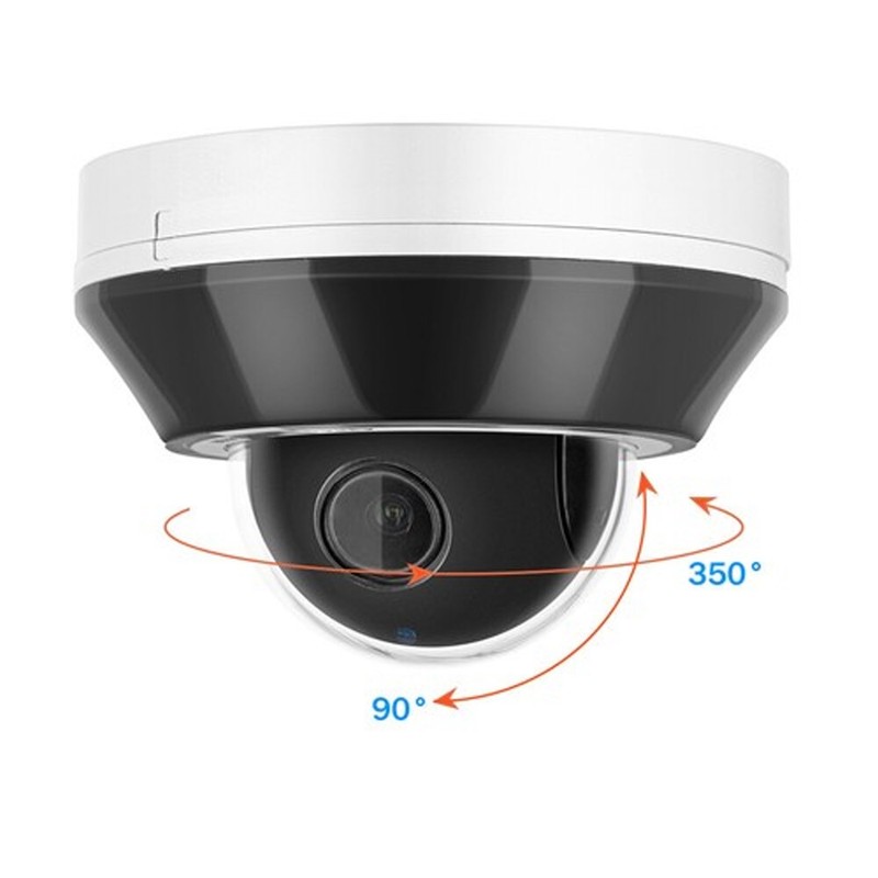 Vikylin Security 3X Optical Zoom PoE PTZ IP Camera IR Light Dome Human Detection gallery