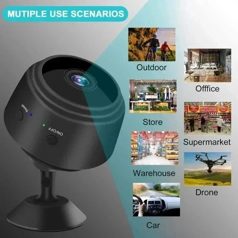 Mini Wireless Record Camera WiFi IP Home Security DVR Night Vision HD USB 1080P gallery