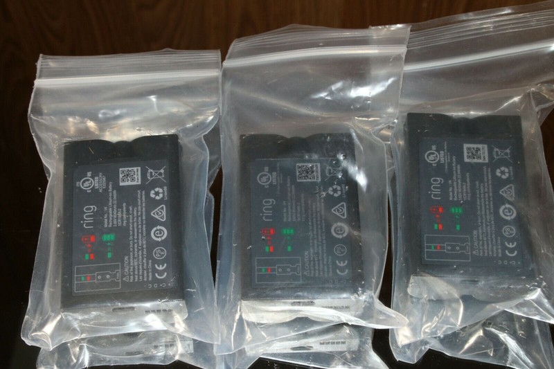 3 - RING OEM Video Doorbell 2,3,4 Stickup Rechargeable Quick Release Battery LOT gallery