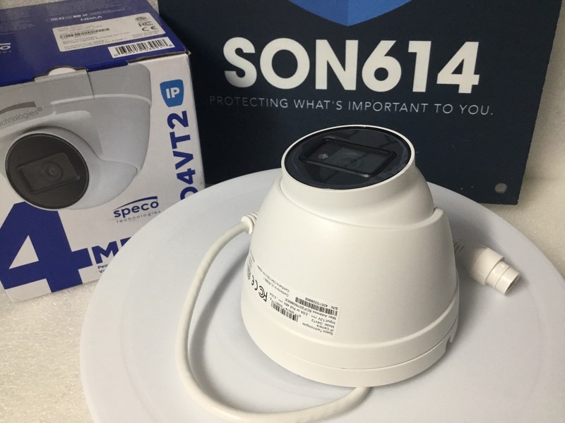 SPECO O4VT2 Security Network Color Camera W/4MP 2.8mm IR 100ft WeatherProof NEW! gallery