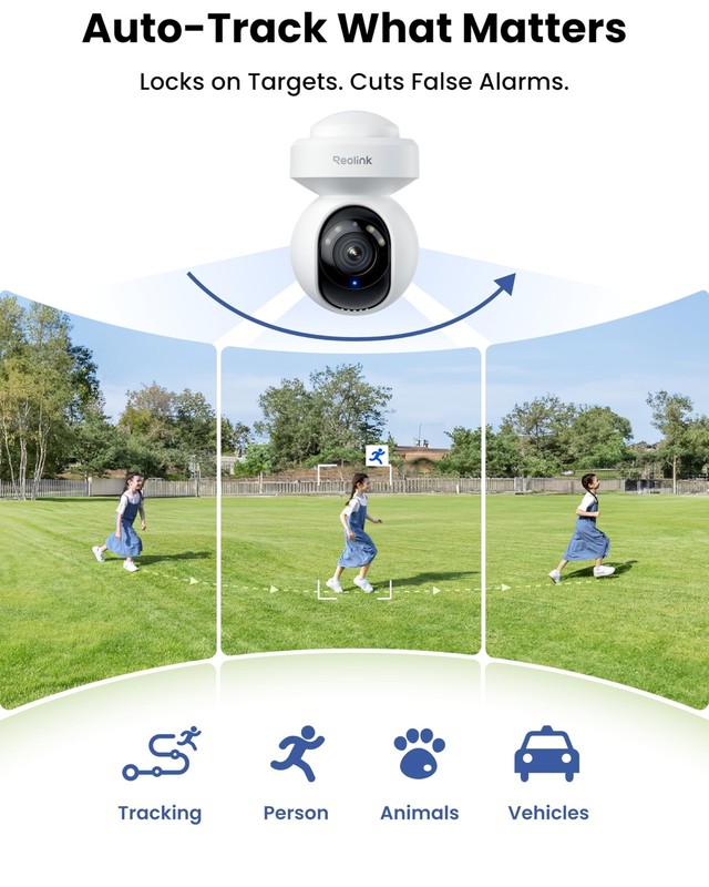 4K Outdoor Plug-in WiFi 6 Security Camera, PTZ Camera for Home Security, Wi-F... gallery