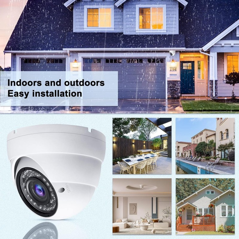 Analog CCTV Camera 1080P HD 4-in-1TVI/AHD/CVI/960H CVBS, 4X Manual Focus/Zoom... gallery