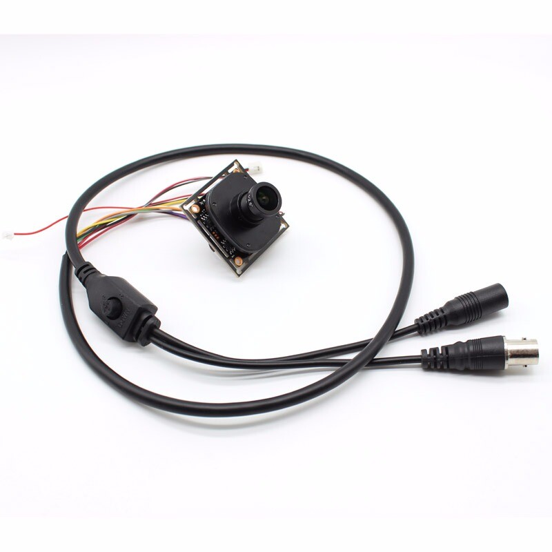 HD IMX323 NVP2441 Starlight AHD CVBs 4in1 CCTV Camera Module board + 2.8mm lens gallery