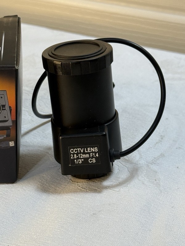 USB Camera Module w/ Lens + 2.8–12mm CCTV CS Lens Lot – Tested Working gallery