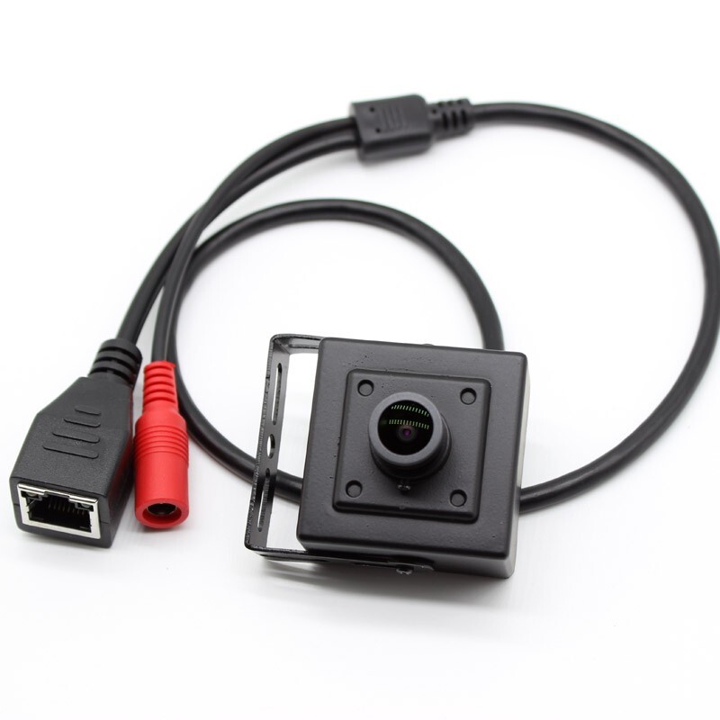 CCTV AI IP Camera 5MP Audio Network Black light Mini Box H.265 ONVIF xmeye Mic gallery