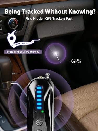 Portable Hidden Camera Detector - Infrared Bug Finder & Anti-Spy Alarm for Trave gallery