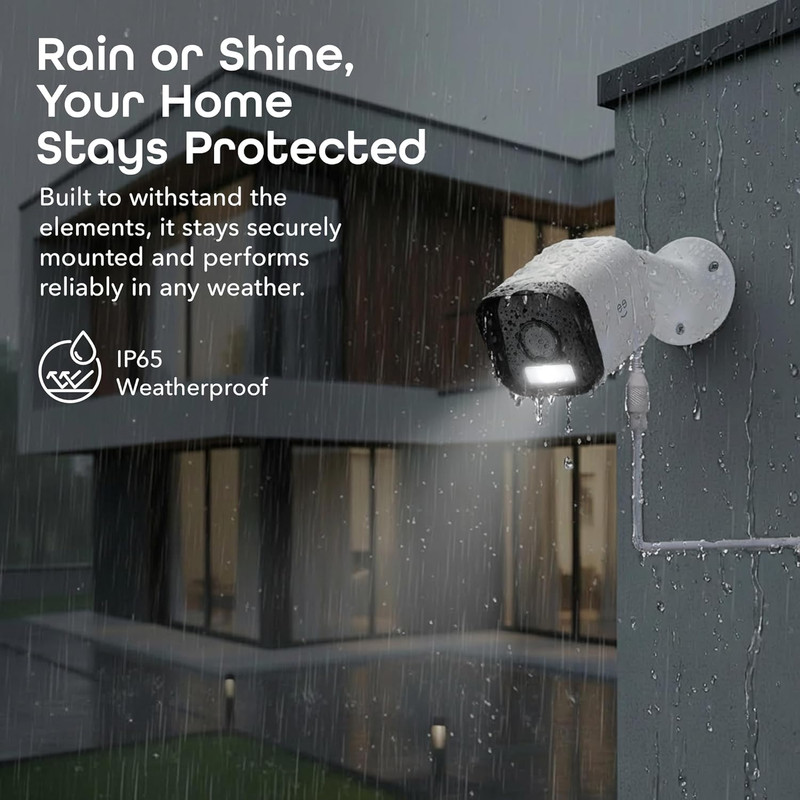 Hawk 3 4MP 2-Pack Smart Outdoor Security Cameras with Color Night Vision gallery