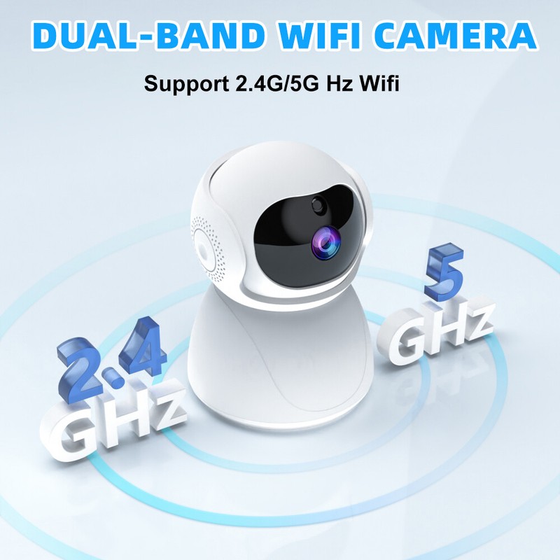 5G WiFi Security Camera Guard Indoor Wireless Security IP Cam Baby Pet Monitor gallery