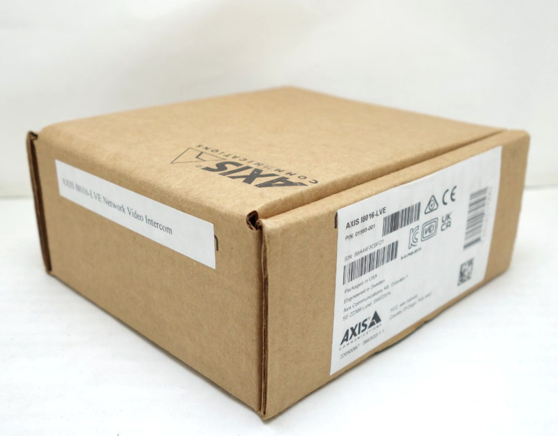 New Sealed Box AXIS Communications I8016-LVE 01955-001 Network Video Intercom gallery