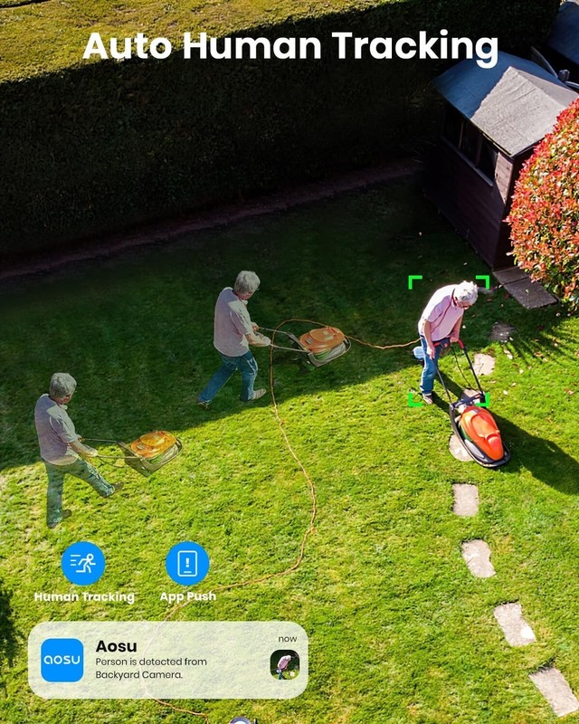 Outdoor Solar-Powered Wireless Camera System with Night Vision and Voice Control gallery