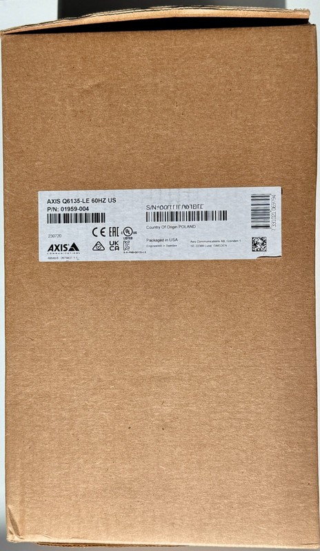 Axis Q6135-LE 1080p 32x IR Outdoor PTZ Network Camera New Open Box gallery