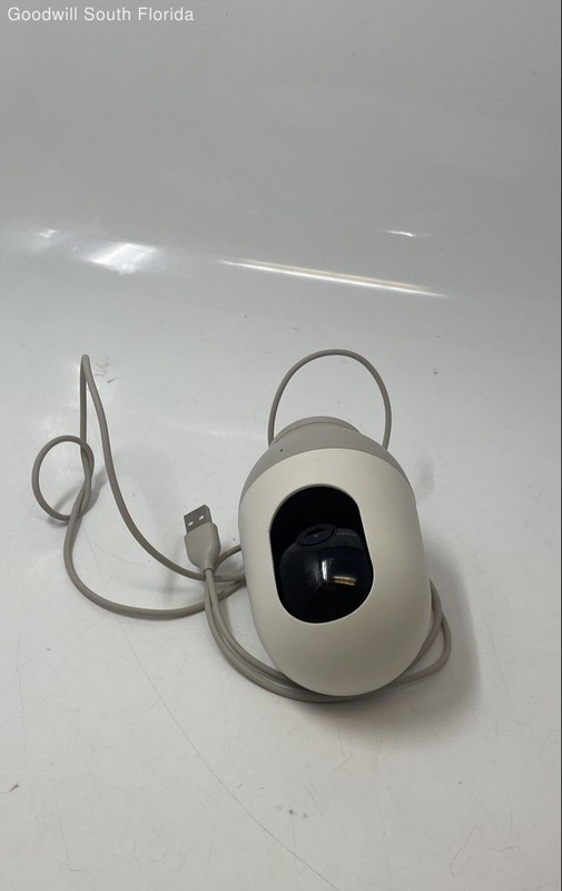 Nooie White 1080p Full HD Indoor Wi-Fi Smart Surveillance Camera Not Tested