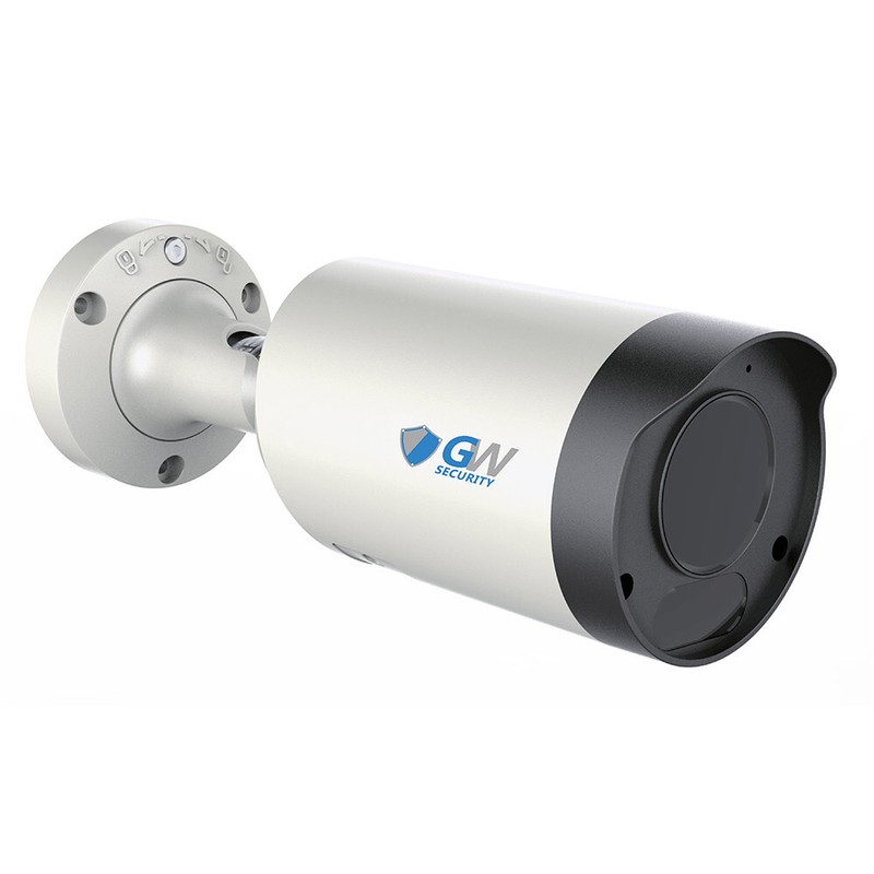 GW 8MP 2160p UltraHD 4K IP 2.8-12mm Varifocal Zoom Bullet IP PoE Security Camera