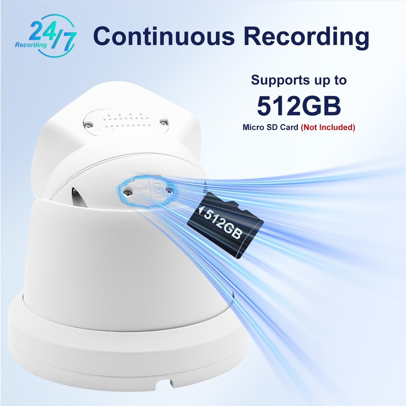 4K Dual Lens PoE IP Outdoor 180 Degree Panoramic Wide Angle, 8MP PoE with Dua... gallery