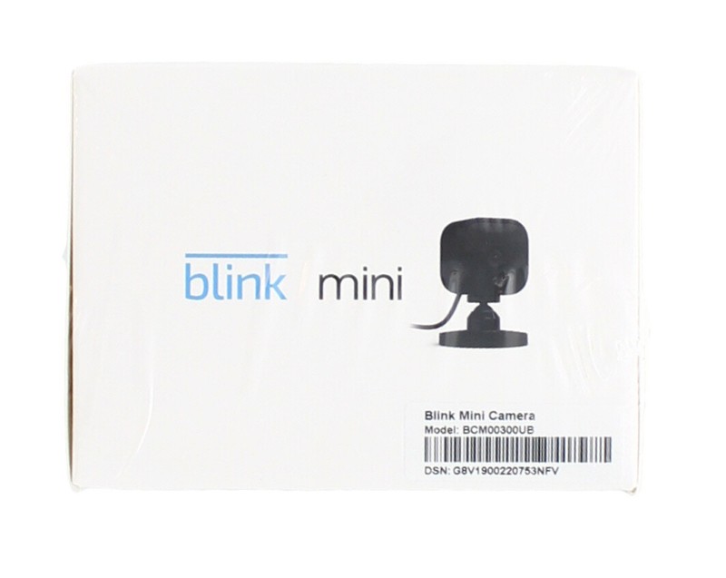 Blink Mini Security Camera BCM00300UB, Indoor Plug-In HD Resolution Camera Black gallery