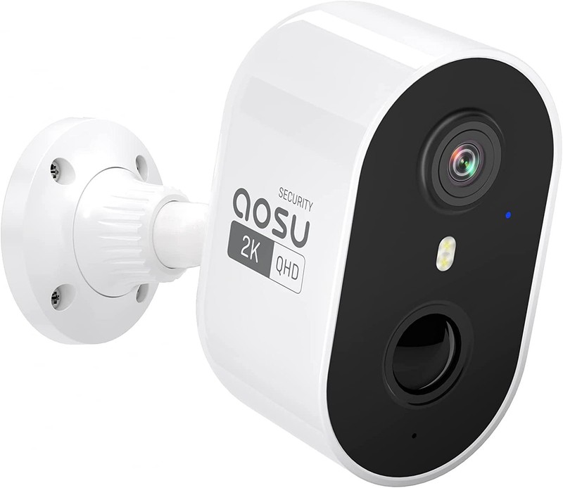 2K Add-on Camera, Work with WirelessCam/SolarCam Lite’s aosuBase, Up to 6 Cam…