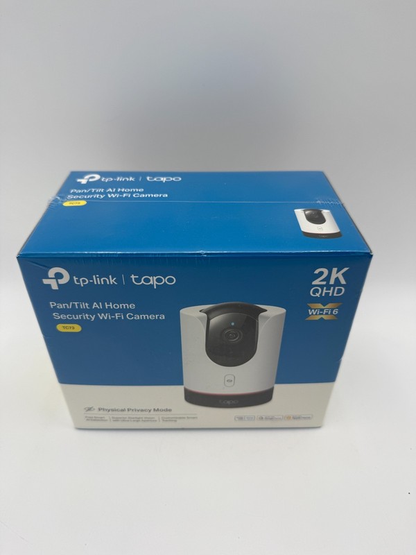 TP-Link Tapo TC73 Pan Tilt AI Home Security Camera 2K QHD WiFi Indoor Cam Night gallery