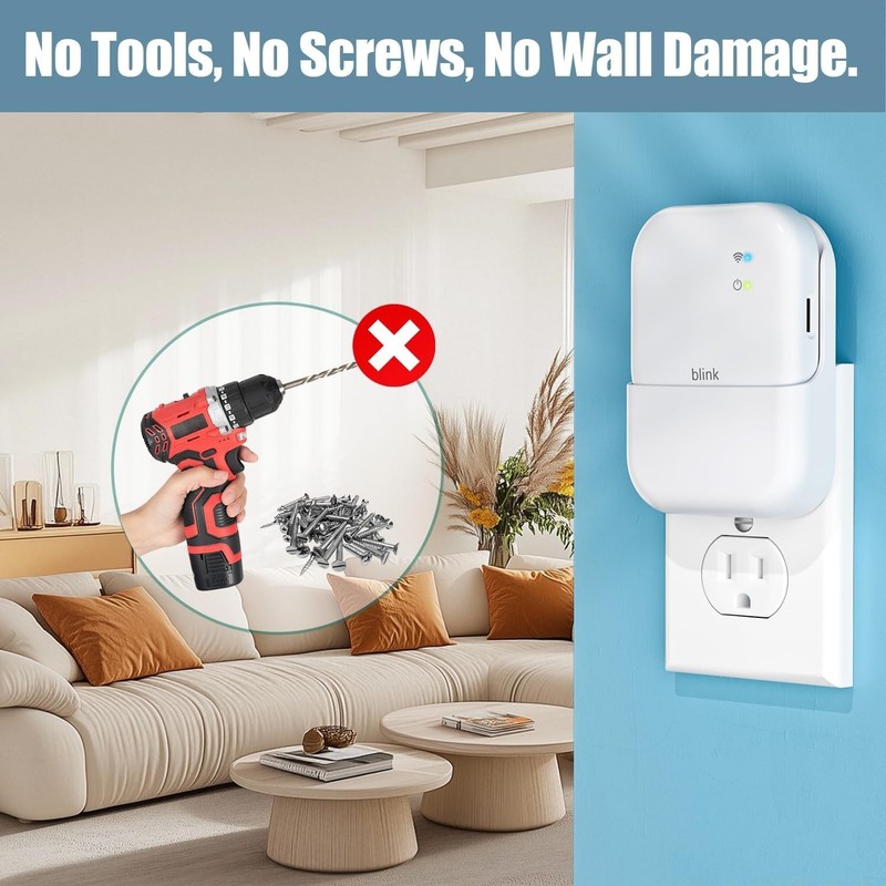 Portable Wall Mount for Blink Sync Module XR - Easy to Install & Move Anywhere gallery