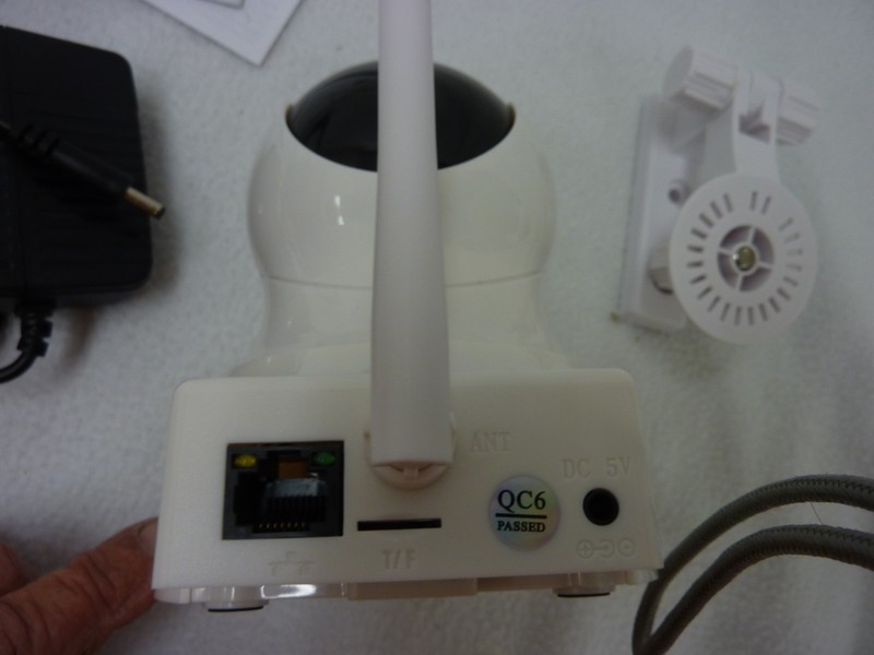 TENVIS WIRELESS IP NETWORK CAMERA MODEL TH661 WITH STAND & QUICK START GUIDE gallery