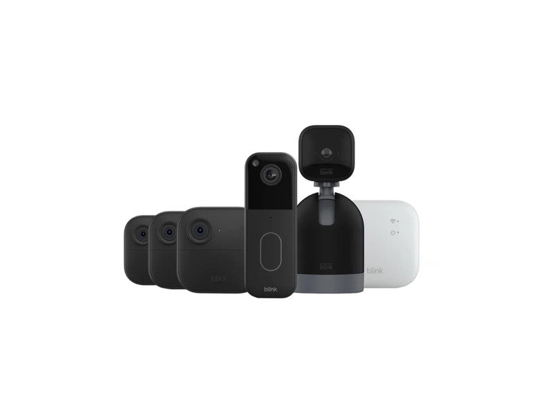 Blink Whole Home Security Camera Bundle Doorbell 3 Outdoor 4 Cams Pan Tilt XR gallery