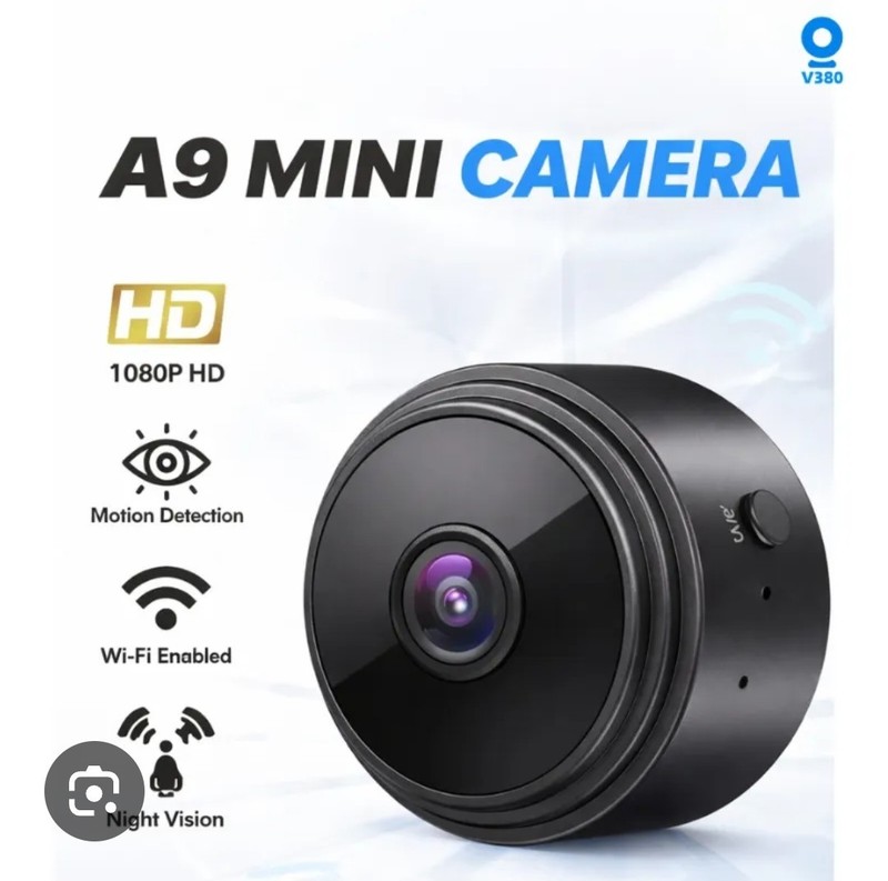 A9 Model Mini Surveillance Camera 1080P HD Video Wi-Fi