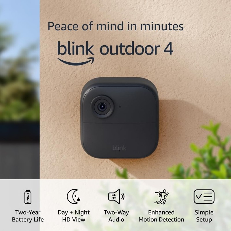 Blink Outdoor 4 (4th Gen) - 2 Camera system, Wireless Home Security System gallery