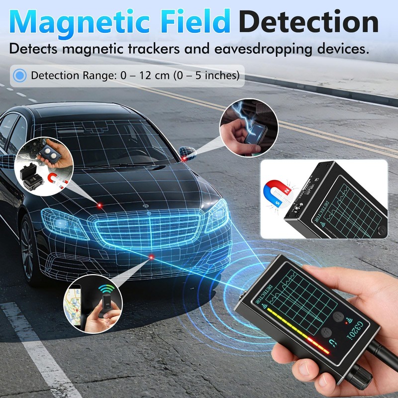 Hidden Camera Detectors,Recording Device Detector,Car Tracking Device Detecto... gallery