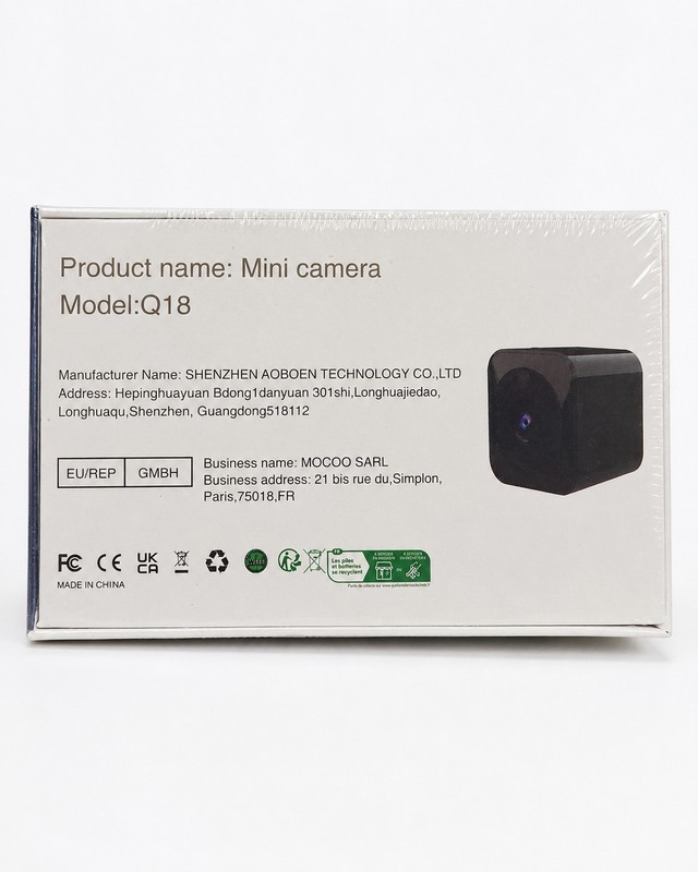 Q18 Mini WiFi Camera New Sealed Security Camera Indoor Wireless Compact Camera gallery