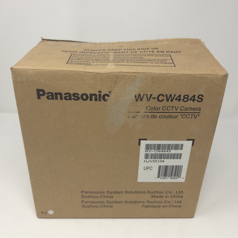 NEW Panasonic WV-CW484S SDIII Super Dynamic CCTV Dome Security Color Camera
