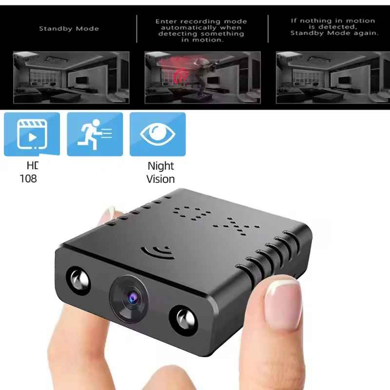 Mini Camera WiFi 1080P HD Home PIR DVR Camcorder Night Vision Home Security Cam gallery