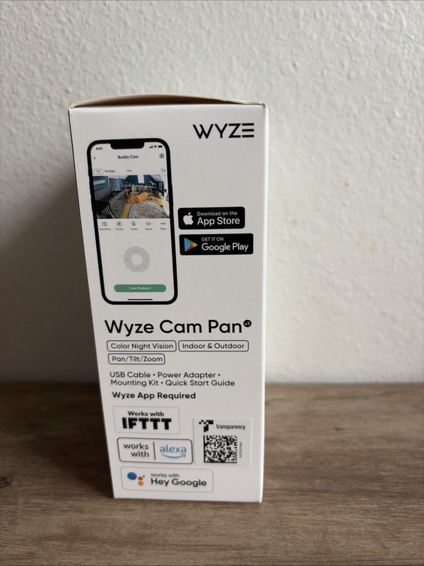 Wyze Cam Pan v3 Indoor/Outdoor Wifi Pan/Tilt/Zoom Smart Home Security Camera New gallery