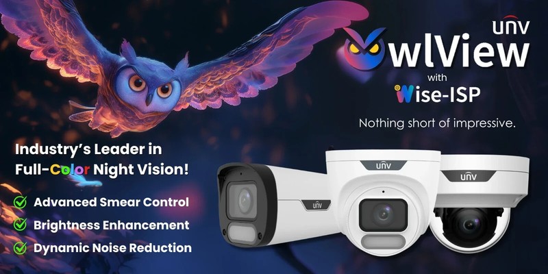 UNV Uniview IPC3624SR-ADF28KM-WP OwlView Turret Network Security Camera NEW 2024 gallery