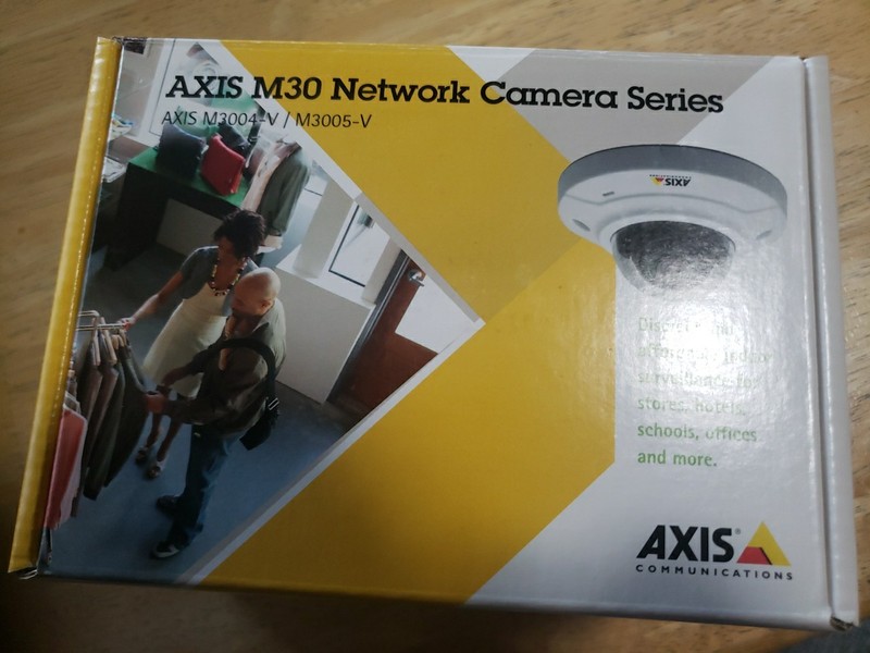 AXIS M3004-V NETWORK SECURITY CAMERA