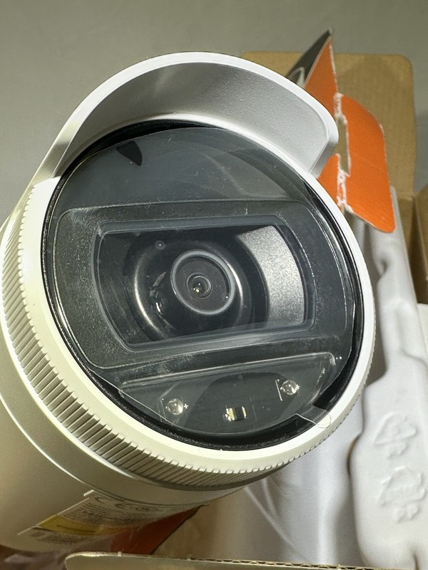 Hanwha 4MP IR Bullet Security Camera, Day & Night 2.8mm Lens ANO-L7012R gallery