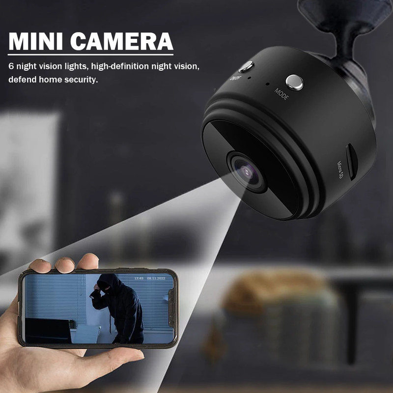 Wireless Camera HD 1080P Voice Video Recorder Night Vision USB Rechargeable Remo gallery