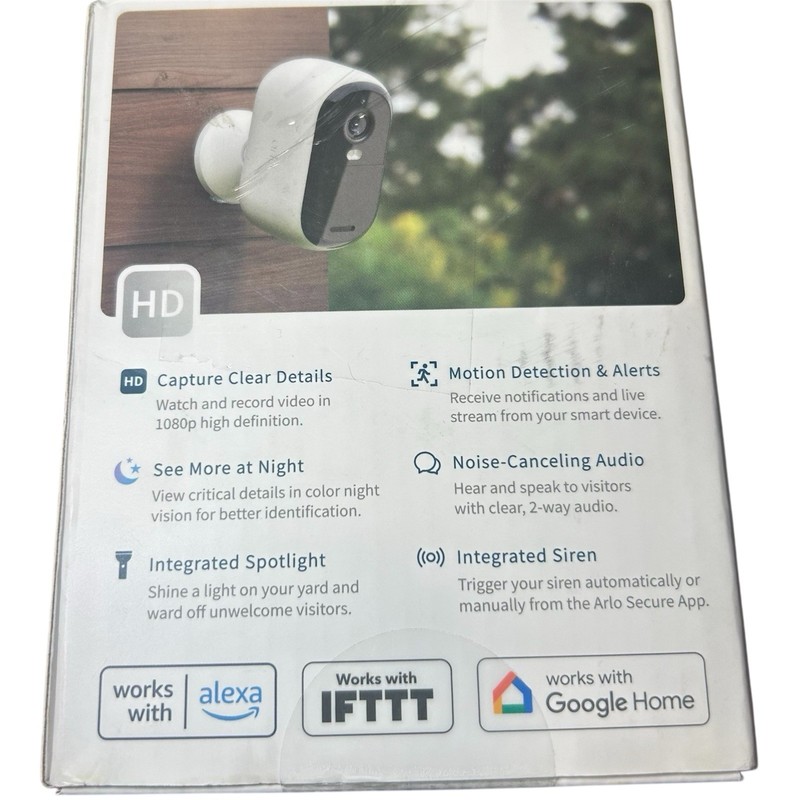 Arlo VMC2050-100NAS Essential Outdoor Camera HD 2nd Generation Wireless 1080p gallery