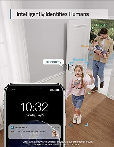 Indoor Security Camera 2K Wi-Fi, Pan & Tilt, Motion Tracking, Night Vision, Pet gallery