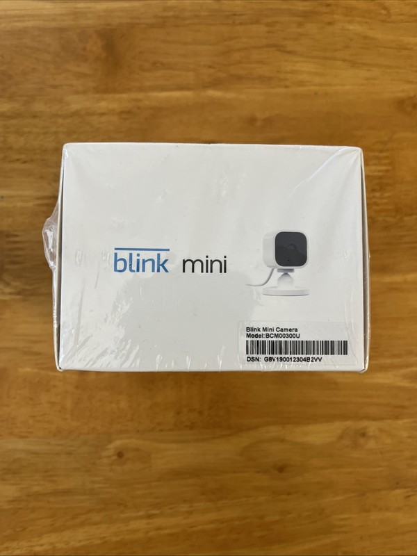 NIOB Blink Mini Indoor Plug-in HD Smart Security Camera, White, Works With Alexa gallery