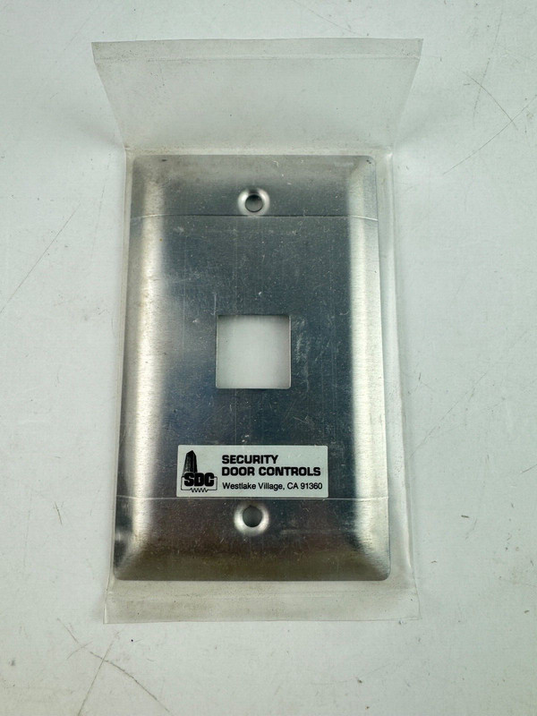 SDC PUSH SWITCH SECURITY DOOR CONTROLS 401U FINISH 630 gallery