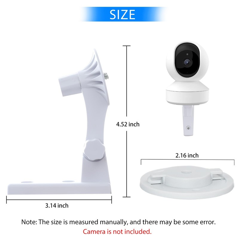 Adjustable Security Camera Wall Mount Bracket Compatible 2 Pack gallery