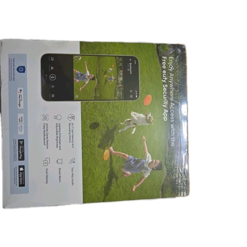 Eufy Floodlight Cam E340 Dual Cameras,see Further,see 360 See Always gallery