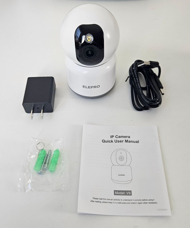 WiFi Surveillance Camera, Indoor Camera Color Night Vision 2.5K 5MP/5G gallery