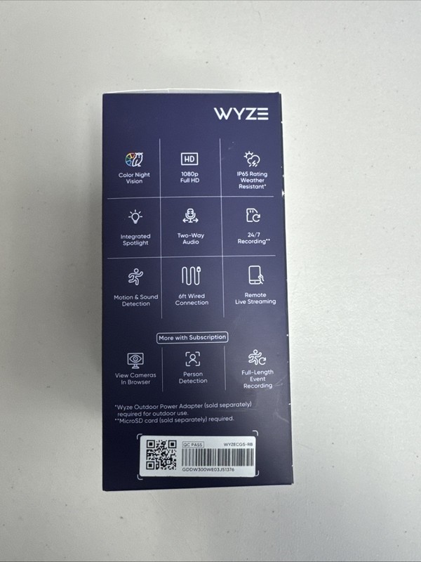 NEW Wyze Cam OG Wired 1080p HD SmartHome Security Camera with Built-In Spotlight gallery