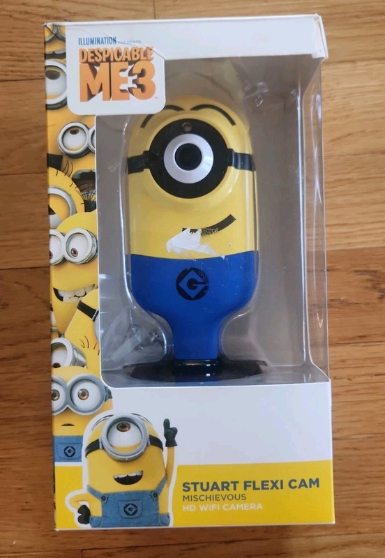 Stuart Flexi Cam Mischievous Despicable Me HD WiFi Camera