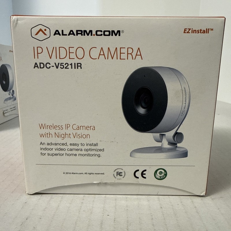 Alarm.com ADC-V521IR 1080P Indoor WiFi IP Video Camera w/ Night Vision Untested gallery
