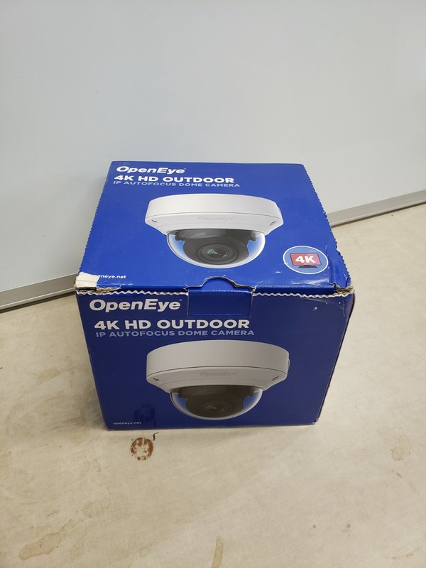 OpenEye 4K IP Autofocus Dome Camera Security OE-C7088-AWR -SB3874