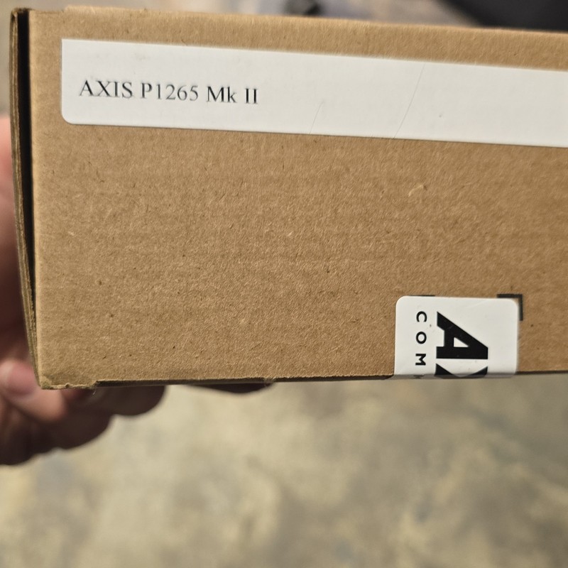 Axis P1265 MKII Network Camera
