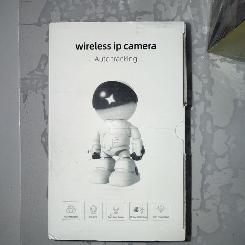 Wireless IP Camera Auto Tracking White