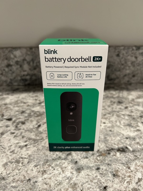 Blink Battery Doorbell 2k+ Brand New Fast Shipping